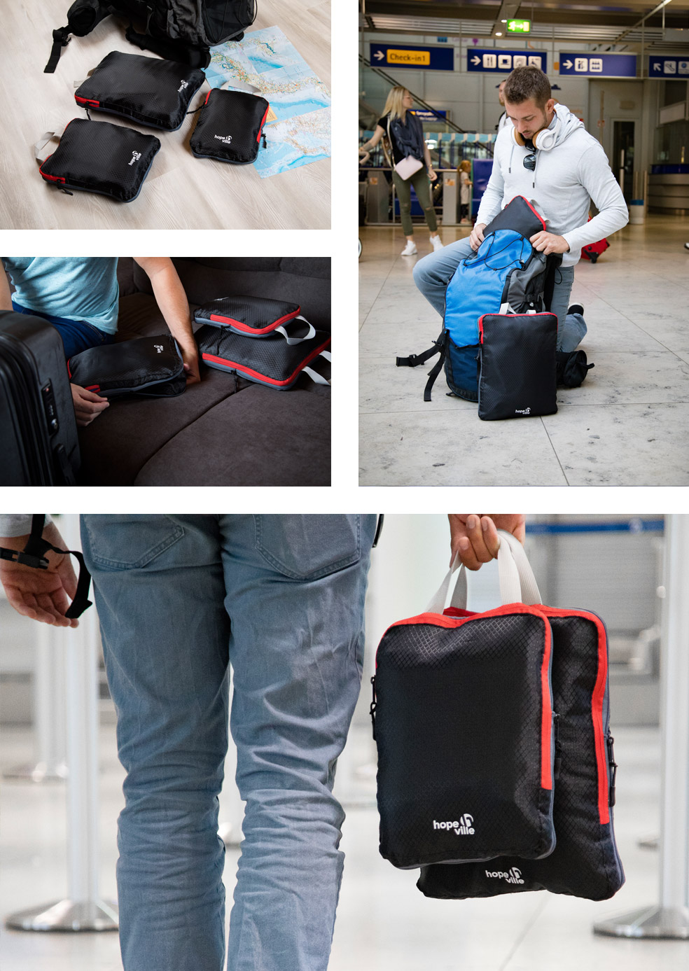 genius pack compression packing cubes